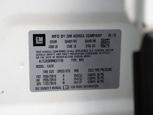 Used 2021 Chevrolet Trax LS w/ Tint and Cruise Package image 35