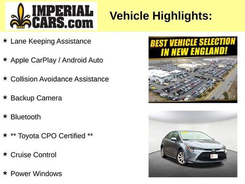 Certified 2022 Toyota Corolla LE image 3