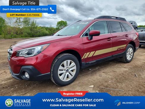 Used 2018 Subaru Outback 2.5i Premium w/ Popular Package #1 AWD/4WD image 1