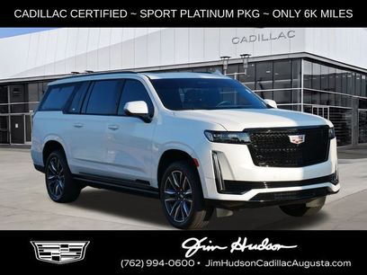 Used 2024 Cadillac Escalade ESV Sport Platinum w/ Heavy-Duty Trailer Package