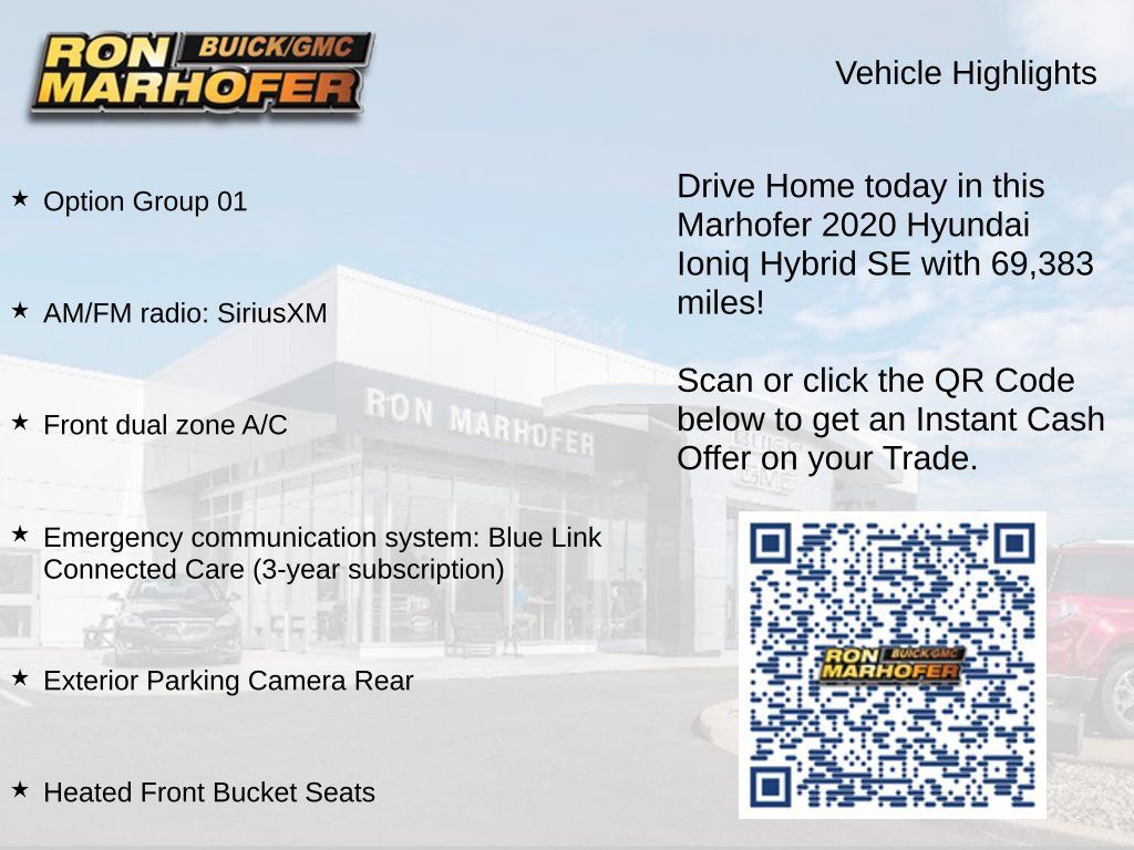 Used 2020 Hyundai Ioniq SE FWD image 14
