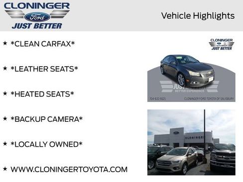 Used 2013 Chevrolet Cruze LTZ image 4