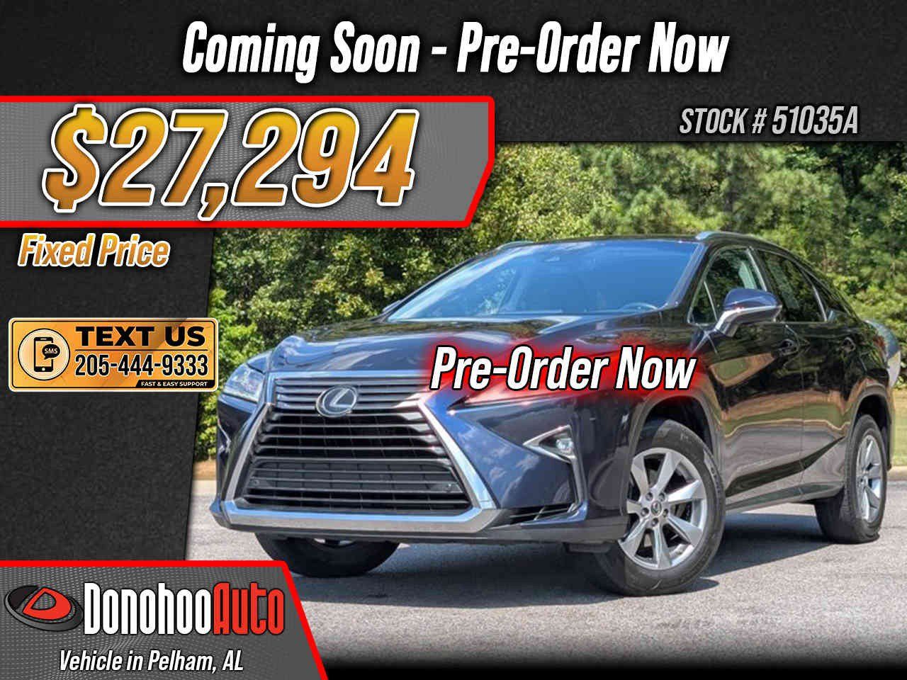Used 2019 Lexus RX 350 AWD w/ Navigation Package image 1