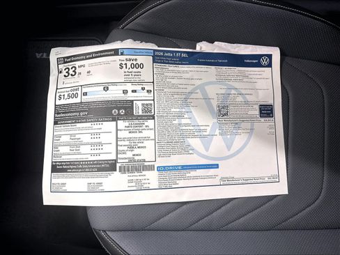 New 2026 Volkswagen Jetta SEL FWD image 14
