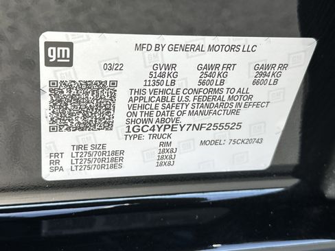 Certified 2022 Chevrolet Silverado 2500 LTZ w/ LTZ Plus Package image 30