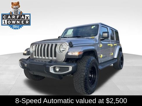 Used 2021 Jeep Wrangler Unlimited Sahara image 1
