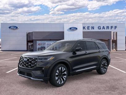 New 2026 Ford Explorer Platinum w/ LUX Leather Package