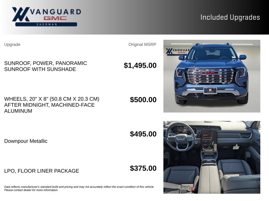 New 2027 GMC Terrain Denali w/ LPO, Floor Liner Package AWD/4WD image 9