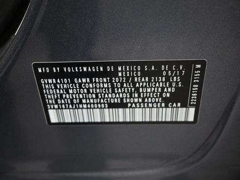 Used 2017 Volkswagen Jetta S FWD image 9