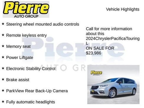 Used 2024 Chrysler Pacifica Touring-L FWD image 14