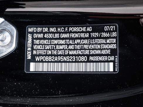 Used 2022 Porsche 911 AWD/4WD image 41