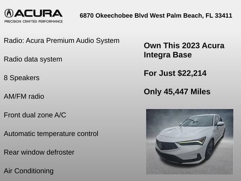 Used 2023 Acura Integra A-Spec image 6