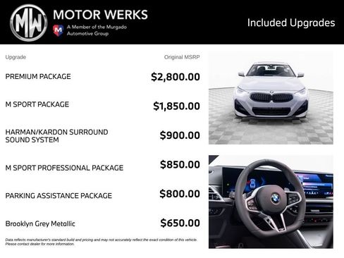 New 2026 BMW 230i xDrive Coupe w/ Premium Package AWD/4WD image 4