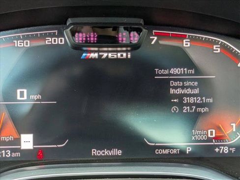 Used 2020 BMW M760i xDrive w/ Luxury Rear Seating Package AWD/4WD image 9