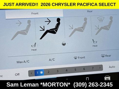 New 2026 Chrysler Pacifica Select image 20