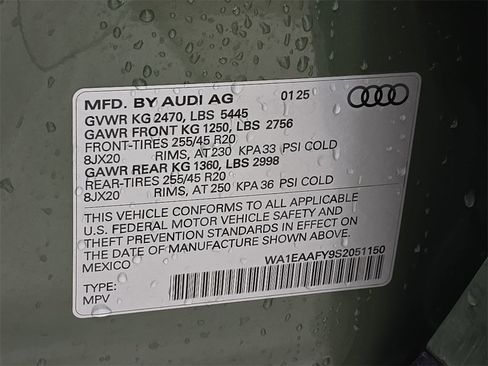 Certified 2025 Audi Q5 2.0T Premium Plus w/ Premium Plus Package image 36