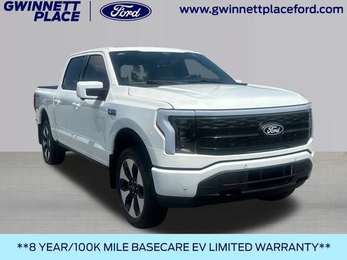 Certified 2024 Ford F150 Lightning Platinum AWD/4WD image 3