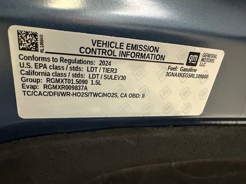 Certified 2024 Chevrolet Equinox LT w/ LPO, Floor Liner Package image 39