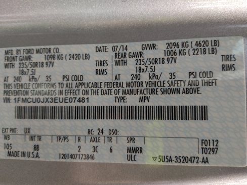 Used 2014 Ford Escape Titanium FWD image 33