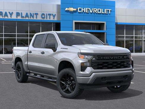New 2026 Chevrolet Silverado 1500 Custom w/ Turbomax Blackout Package RWD image 7