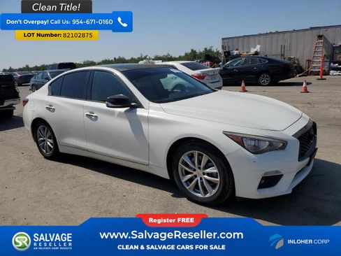 Used 2018 INFINITI Q50 Luxe w/ Essential Package (3.0T Luxe) image 5