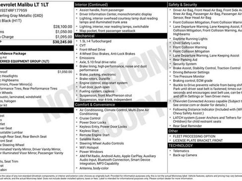 Certified 2024 Chevrolet Malibu LT image 32