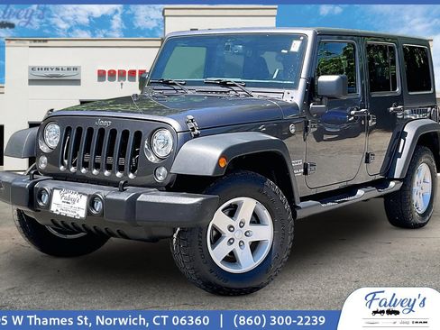 Used 2017 Jeep Wrangler Unlimited Sport w/ Quick Order Package 24S AWD/4WD image 1