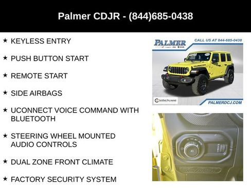 Certified 2024 Jeep Wrangler Unlimited Rubicon w/ XTREMEE 35" Tire Package image 18