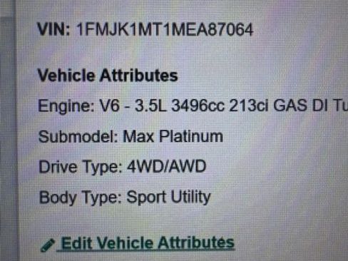 Used 2021 Ford Expedition Max Platinum AWD/4WD image 18