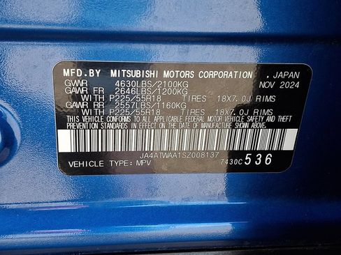 Used 2025 Mitsubishi Eclipse Cross SE AWD/4WD image 28