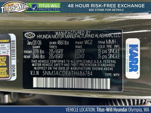 New 2026 Hyundai Tucson SE AWD/4WD image 34