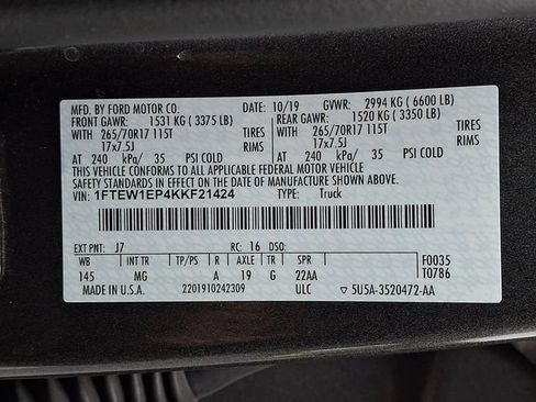 Used 2019 Ford F150 XLT AWD/4WD image 26