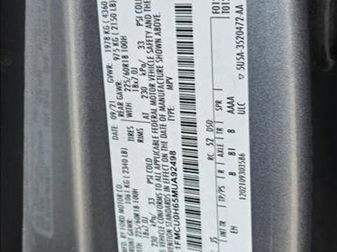 Used 2021 Ford Escape SEL FWD image 18