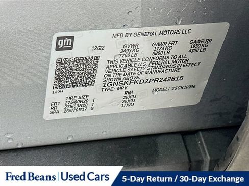Used 2023 Chevrolet Suburban Premier w/ Premium Package AWD/4WD image 42