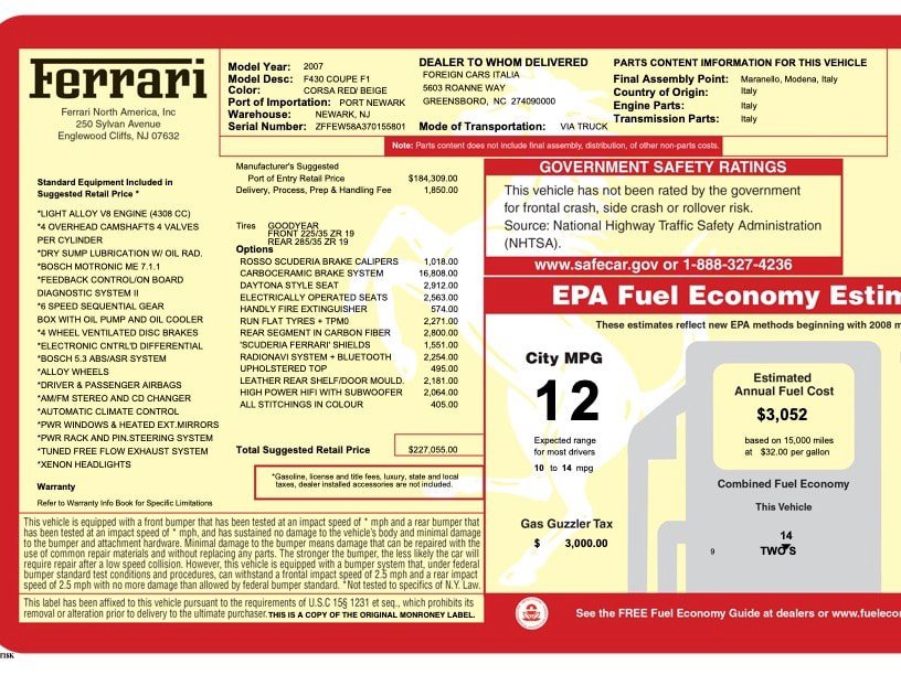 Used 2007 Ferrari F430 Coupe RWD image 11