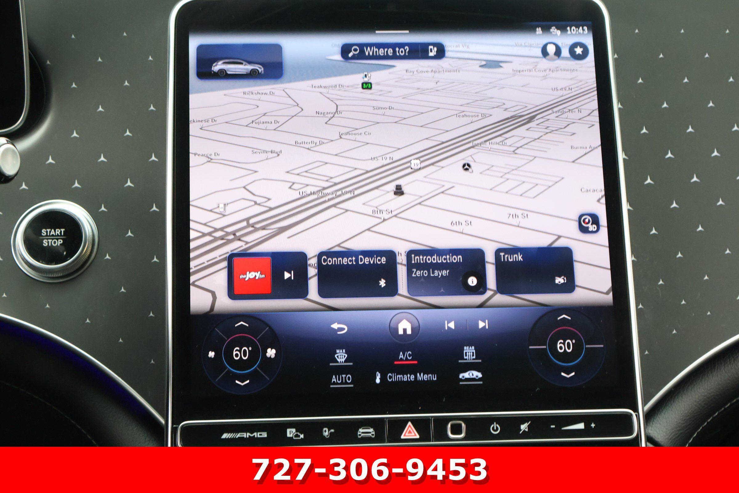 Used 2024 Mercedes-Benz EQE AMG 4MATIC SUV image 3