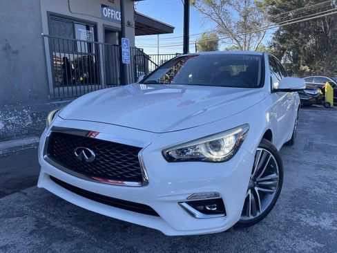 Used 2018 INFINITI Q50 Luxe w/ Cargo Package (L95) RWD image 1