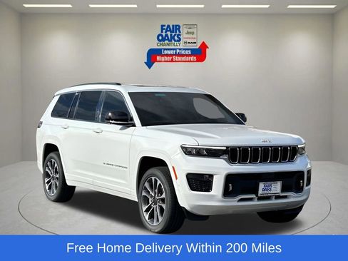 New 2025 Jeep Grand Cherokee L Overland w/ Advanced Protech Group III AWD/4WD image 1