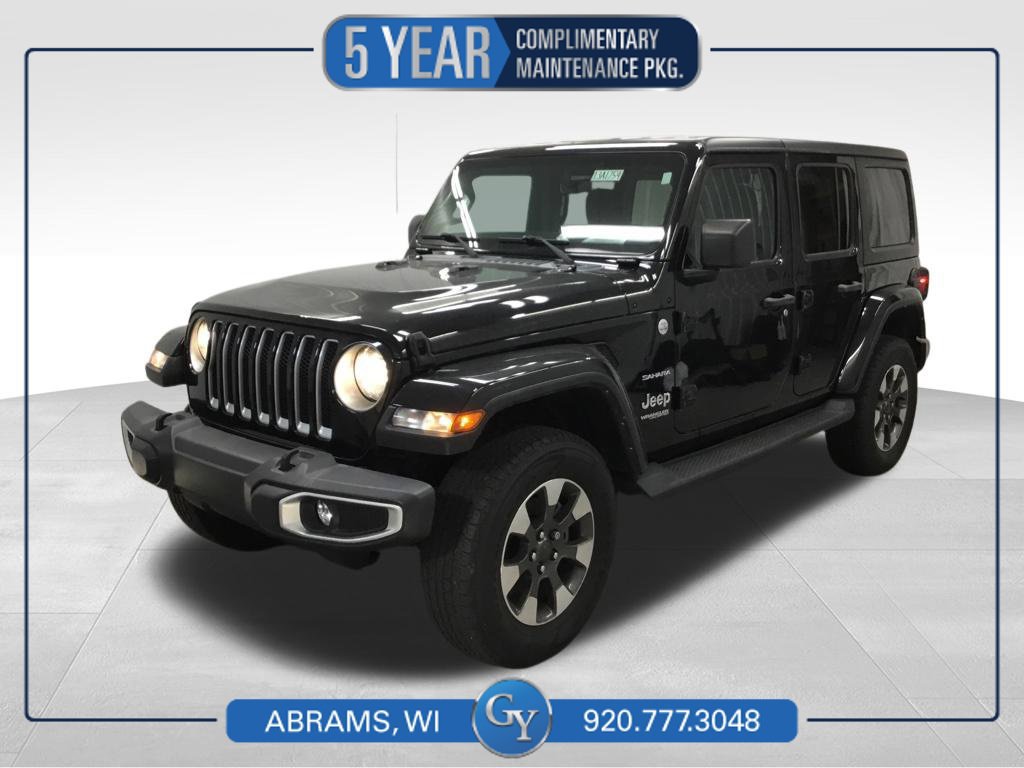 Used 2022 Jeep Wrangler Unlimited Sahara w/ Cold Weather Group AWD/4WD image 1