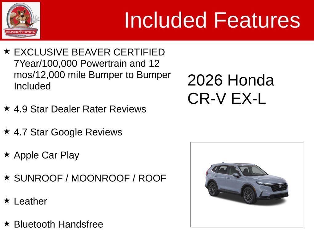 Used 2026 Honda CR-V EX-L image 4