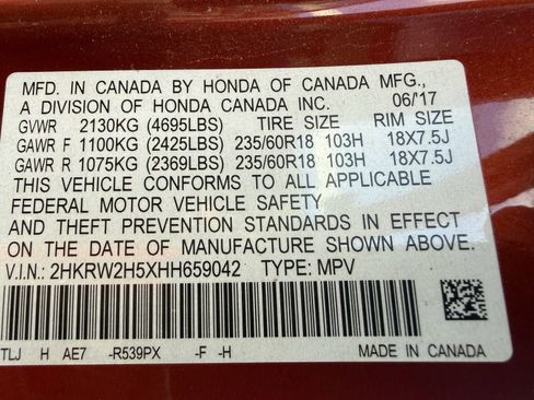 Used 2017 Honda CR-V EX image 45