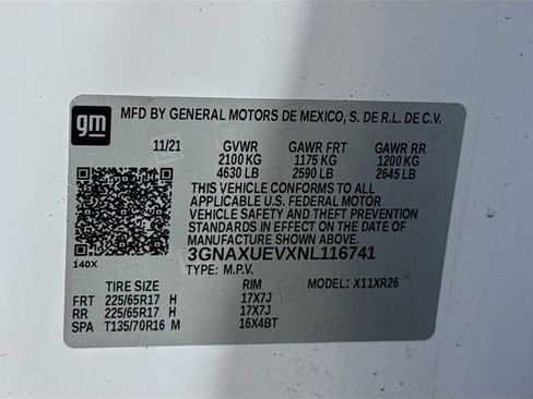 Used 2022 Chevrolet Equinox LT AWD/4WD image 33