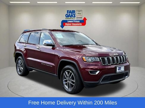 Certified 2020 Jeep Grand Cherokee Limited w/ Luxury Group II AWD/4WD image 1