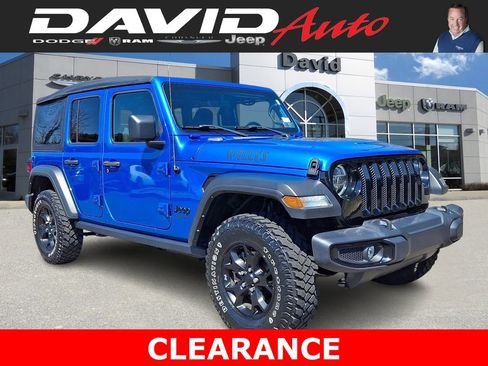 Used 2022 Jeep Wrangler Unlimited Sport AWD/4WD image 1