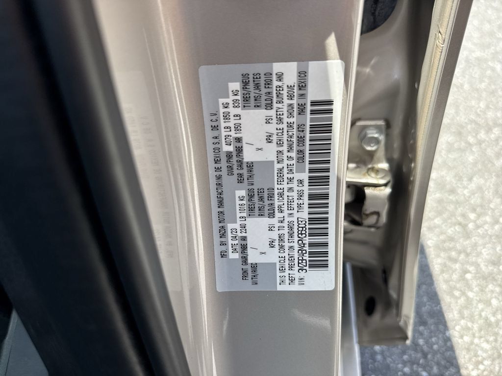 Certified 2023 MAZDA MAZDA3 s FWD image 59