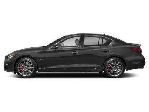 Used 2018 INFINITI Q50 Red Sport 400 w/ Sensory Package (Sport) AWD/4WD image 3