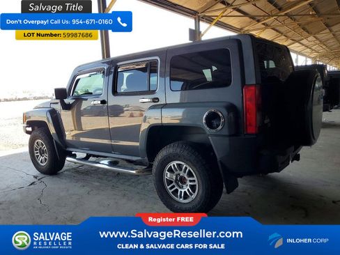Used 2008 HUMMER H3 Luxury AWD/4WD image 3