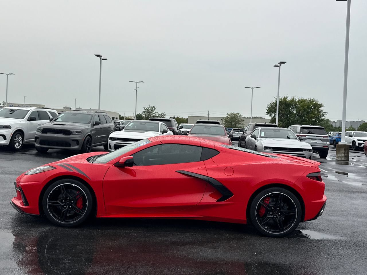 Used 2023 Chevrolet Corvette Stingray Premium Cpe w/ Chrome Exterior Badge Package RWD image 6