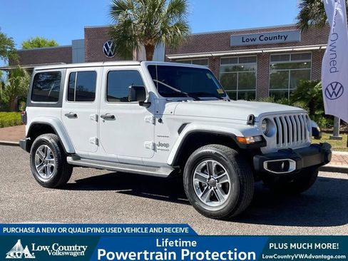 Used 2020 Jeep Wrangler Unlimited Sahara w/ Safety Group image 1
