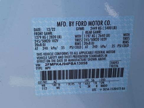 Used 2023 Ford Edge ST-Line w/ Class II Trailer Tow Package AWD/4WD image 33